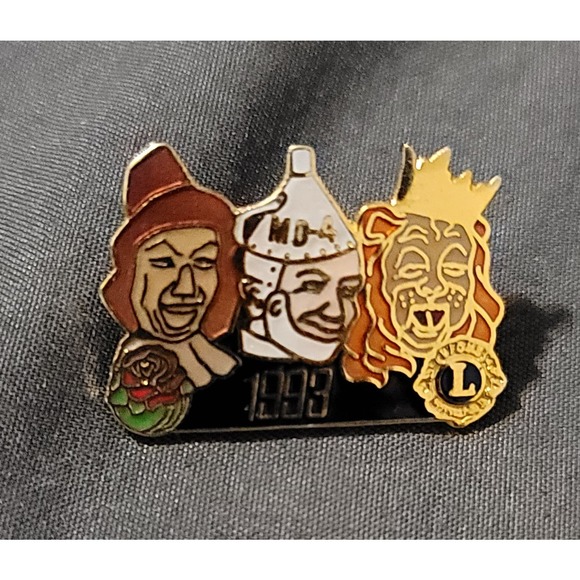 1993 Tournament Of Roses Wizard Of Oz Lapel Pin - Picture 2 of 4